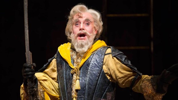 Man of the moment: Anthony Warlow as Don Quixote in Shakespeare Theatre Company's <i>Man of La Mancha</i>.