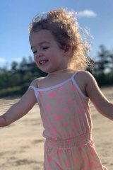 Nevaeh Austin, the three-year-old girl found unresponsive on a daycare bus near Rockhampton remains in a critical condition on Thursday.
