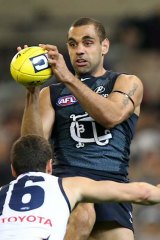 Chris Yarran was drafted to Carlton in 2008. 