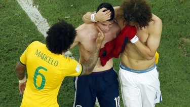 Tearful James Rodriguez Hits Out At Referee After Colombia Exit World Cup