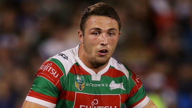 Courting favour: Sam Burgess will have to convince the judiciary to overturn a grade one shoulder charge.