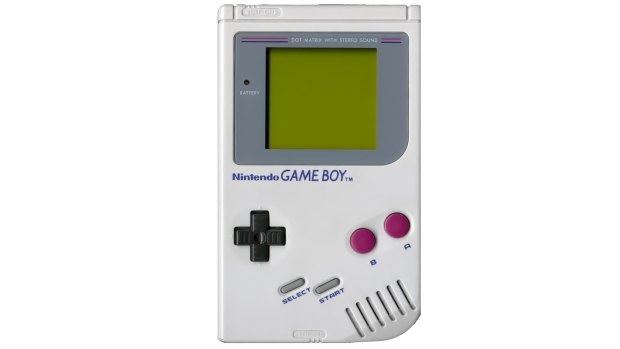 The original Nintendo Game Boy, from 1989.