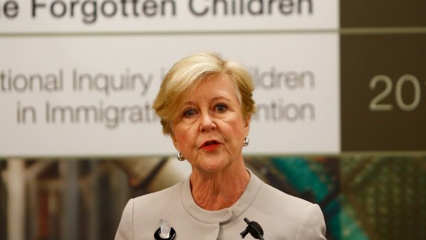 Professor Gillian Triggs presents the report on the National Inquiry into Children in Immigration Detention 2014.
