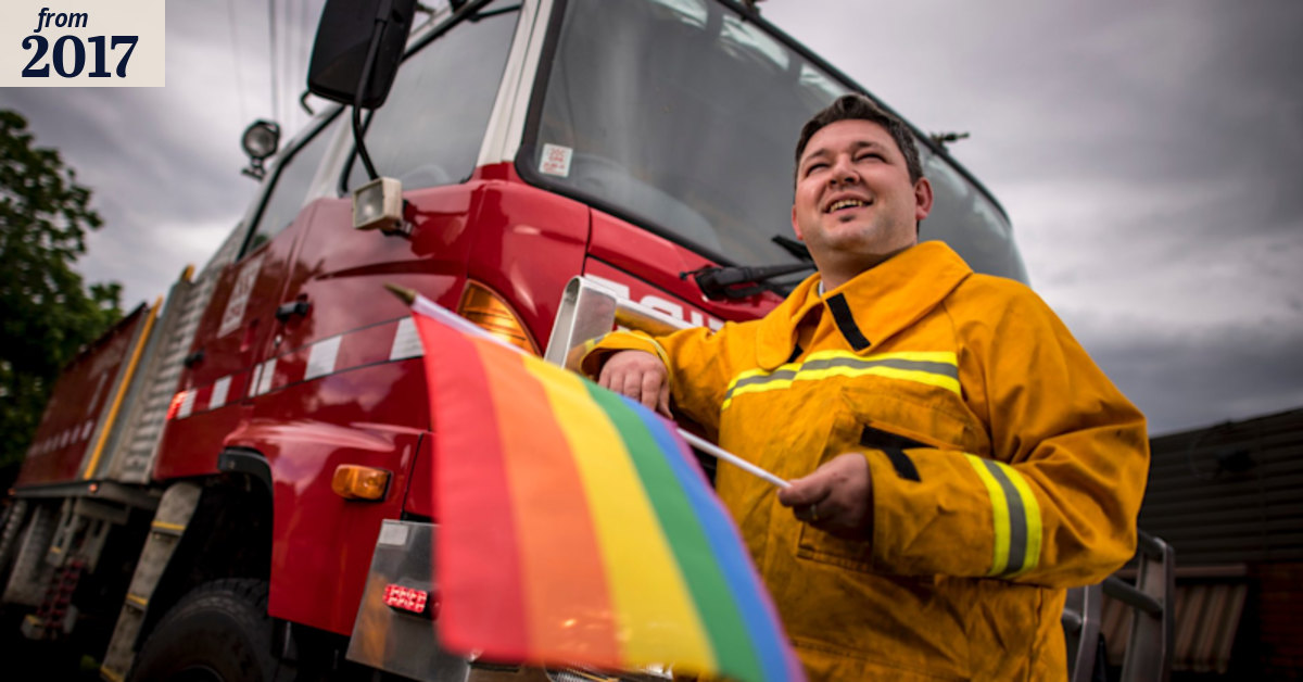 Firefighting with Pride: CFA in push for LGBTI diversity