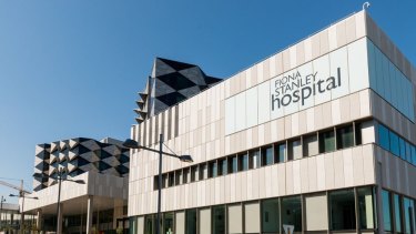 Fiona Stanley Hospital in Perth, where Alan Bond died on Friday
