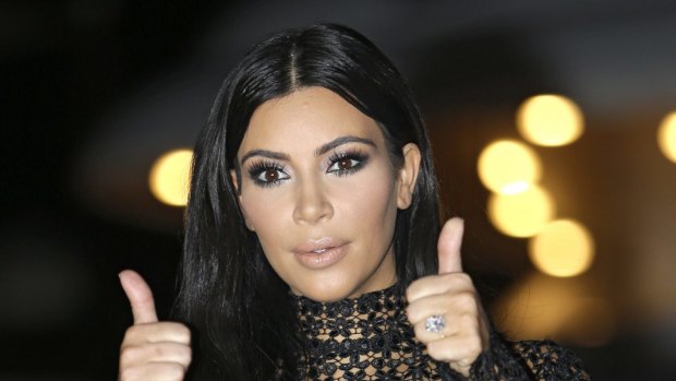 Apparently Kim Kardashian is now one of the 75 million defying God's intentions for TV.