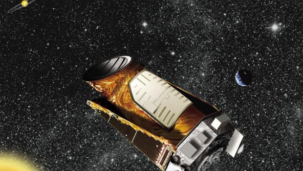 An artist's impression of NASA's Kepler space telescope.