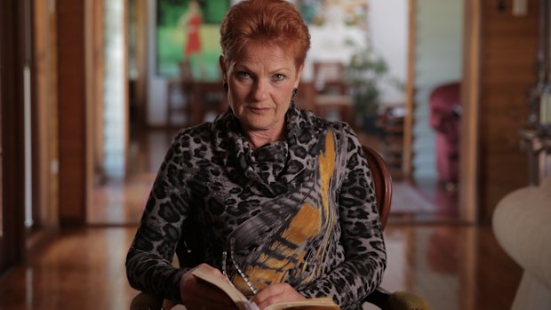 One Nation sentor Pauline Hanson.