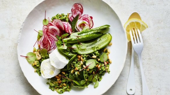 Donna Hay's super tasty broccoli bowl.