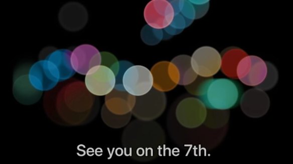 Apple's invite to next week's event, which will take place at 3am September 8, AEST.