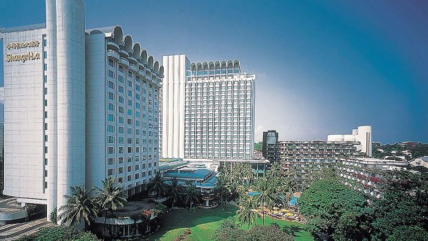 The Shangri-La Hotel, Singapore.