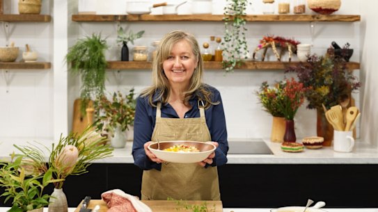 Caroline Velik impressed the World Porridge Championship judges with a dish celebrating Australia's bush foods and native ingredients, such as finger lime, mango and quandong.
