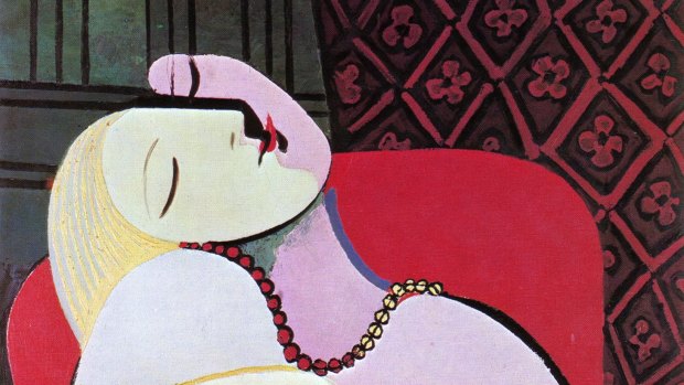 Pablo Picasso's 'The Dream', painted in 1932, depicts his mistress Marie-Therese Walter.