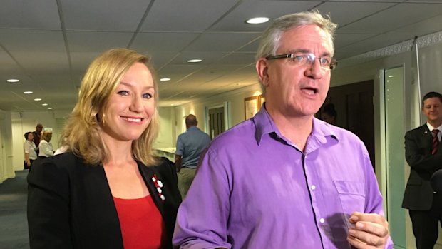 Senator Larissa Waters and Andrew Bartlett are one and two respectively on the Greens' Queensland Senate ballot.