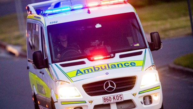 Paramedics were called to the crash on the Warrego Highway at Roma just before 6.15am.