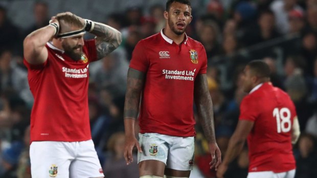 Night to forget: The Lions were humbled in Auckland.