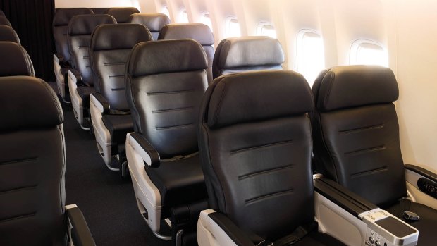 Premium Economy seats on Air New Zealand.