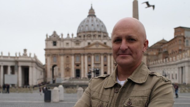 Andrew Collins says clerical abuse victims from Ballarat have made a 'formal request via fax' for a meeting with the Pope.