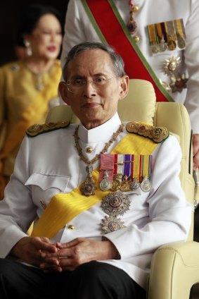 Thailand's King Bhumibol Adulyadej.