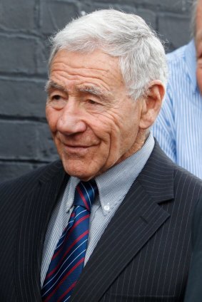 Tom Hafey in 2012.