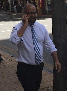 Independent Cook MP Billy Gordon, pictured days before he suffered a minor heart attack.