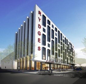 Artists' impression of the new Rydges Fortitude Valley.