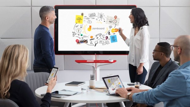 Google Jamboard: search giant takes on Microsoft with smart whiteboard