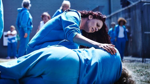 Wentworth is upfront about the same-sex attraction felt by its characters.