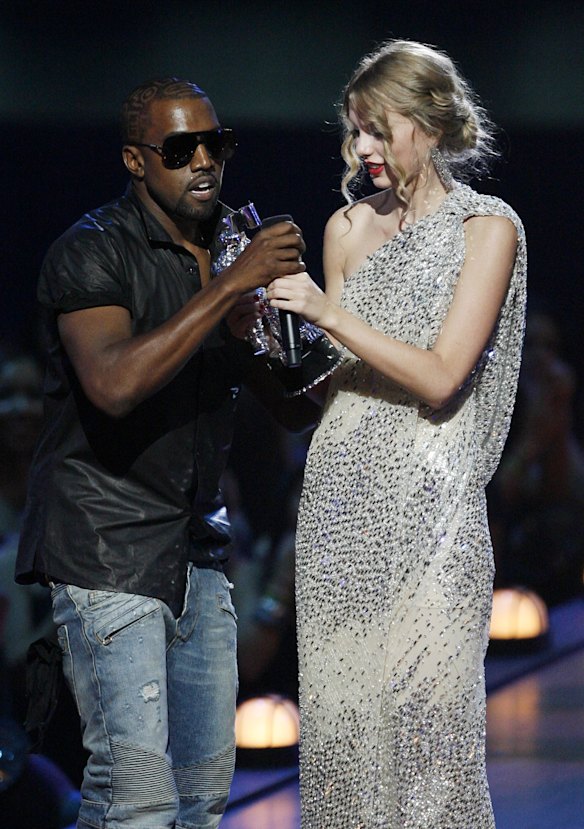 The Swift vs. West drama first began in 2009 when the rapper stormed the stage at the VMAs, claiming Beyonce was the rightful winner of the Best Female Video Award.