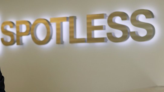 Spotless CEO Martin Sheppard was going about his normal day-to-day business on Friday as Downer moved higher up the Spotless register. 