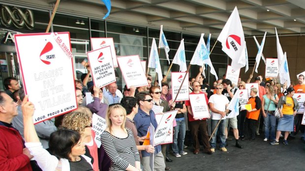 The last time the ABC was hit with strikes was in 2006, when thousands of workers walked off the job.