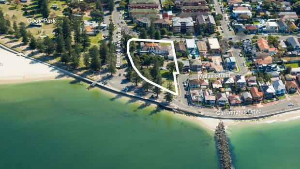 The Presbyterian Church Property Trust is believed to have paid more than $15 million for a beach front site, which includes heritage-listed Primrose House, at Dolls Point on Botany Bay.