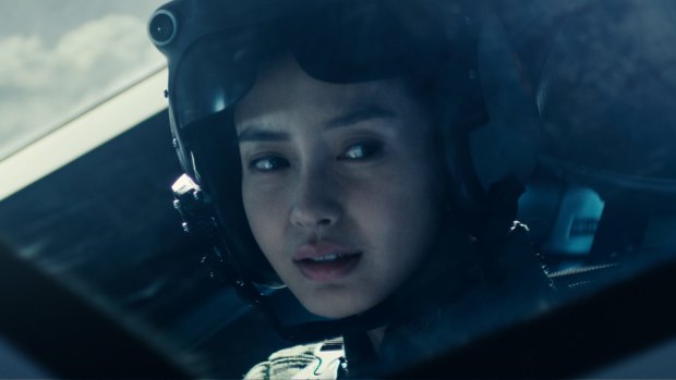 Hong Kong star Angelababy is also part of the fighting force in <i>Independence Day: Resurgence</i>.