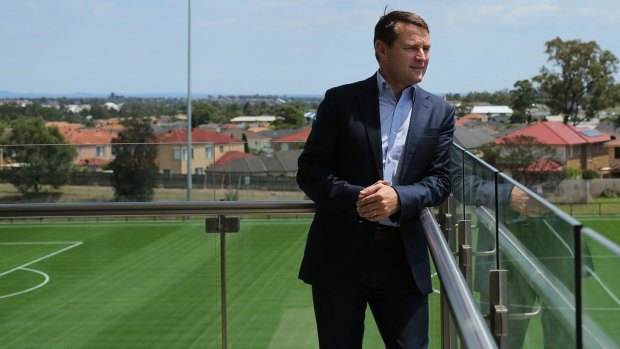 "This creates a new home for football in NSW": Football NSW chief executive Eddie Moore.
