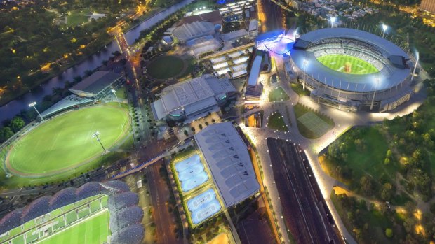 Bold new vision to link the MCG and Melbourne and Olympic Parks