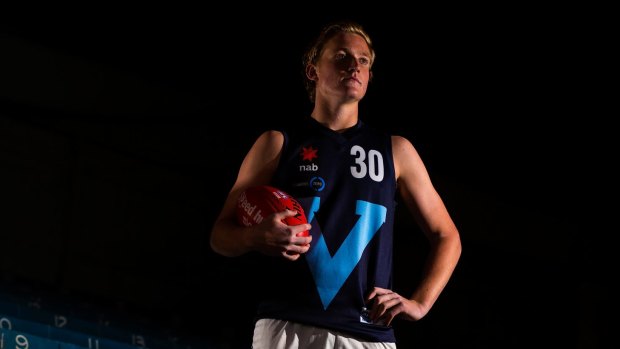 Patrick Kerr kicked two early goals for Vic Metro