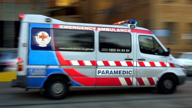 There are reports emerging of a dog attack on a man in Mt Macedon.
