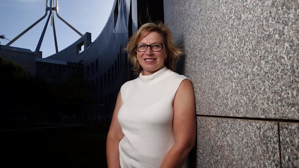 Australian of the Year Rosie Batty at Parliament House.