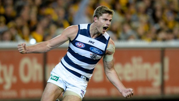 Nathan Vardy is back for Geelong.