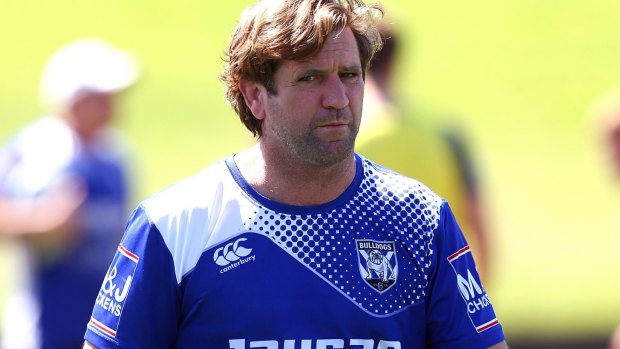 Bulldogs coach Des Hasler