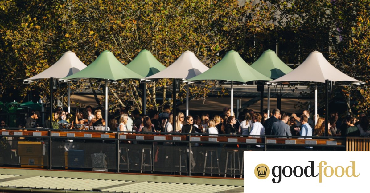Melbourne's new floating bar Yarra Botanica arrives on the river, with