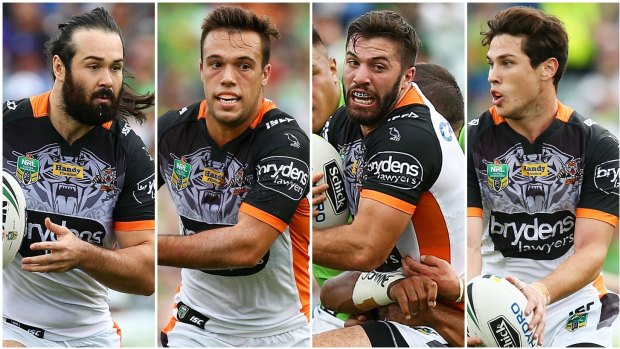 Not so important: The stats show Wests Tigers are better off without all of their "big four".
