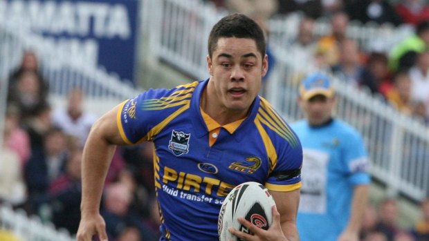 Jarryd Hayne was "the man" during his first stint with the Eels.