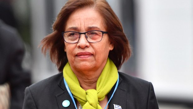 Marshall Islands President Hilda Heine said she was very disappointed in Australia. 