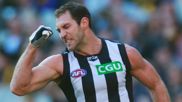 Collingwood forward Travis Cloke is determined to fight his way back into the side.