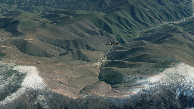 Based on currently known satellite imagery, this is where the 2006, 2009, 2013, 2016 and 2017 North Korean nuclear tests took place. 