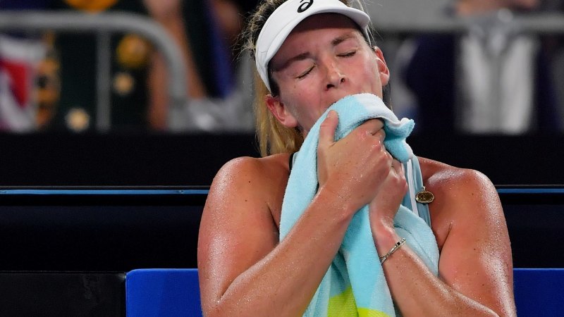 Skilt alias drivende Australian Open 2018: Coco Vandeweghe blasted for calling opponent 'f---ing  b---h'