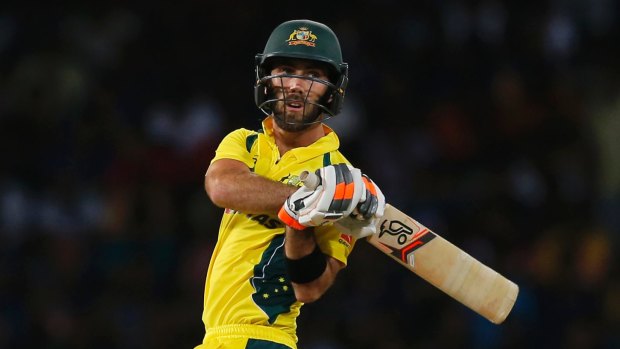'I think because he's captain and he chooses the batting order': Glenn Maxwell would like to bat higher in the order for Victoria.