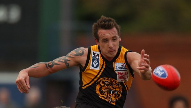 Former West Coast Eagle Ben Sharp was jailed last month for the Sunbury McDonald's robbery.