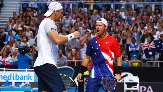 Don't call it a comeback: Sam Groth and Lleyton Hewitt will renew their partnership at the Australian Open.